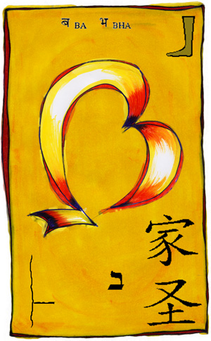 B