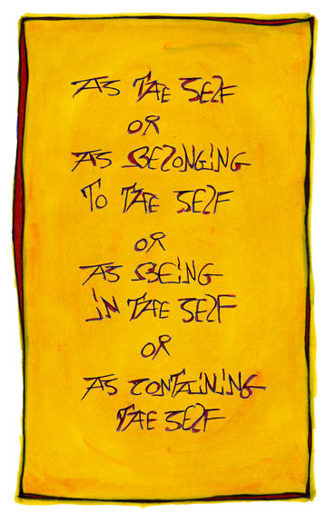 As the Self